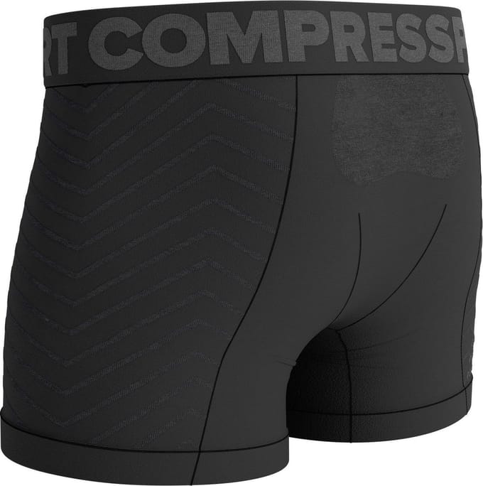 Compressport | Seamless Boxer | Black / Grey | Heren