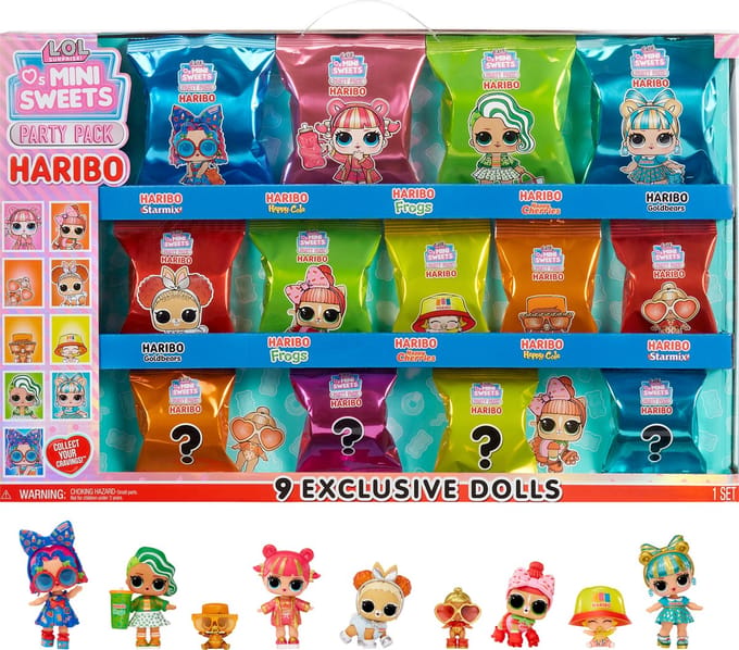L.O.L. Surprise! Loves Mini Sweets X Haribo Party Pack - Minipop