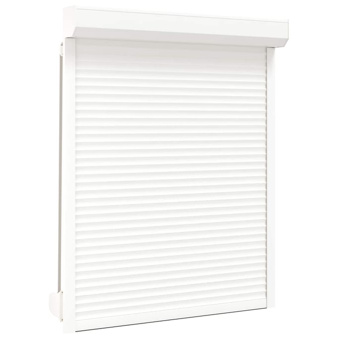 vidaXL - Rolluik - Wit - 120 - x - 150 - cm - Aluminium - en - polyurethaan