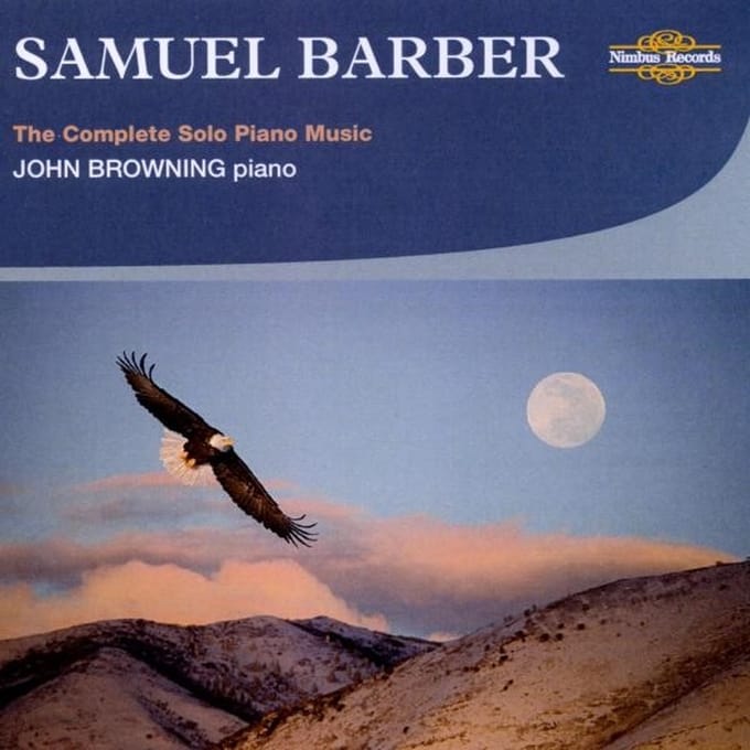 John Browning - Barber: The Complete Solo Piano Music (CD)