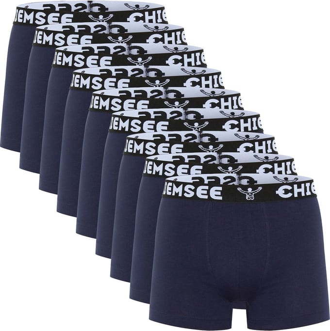 9 PACK Chiemsee boxershort heren boxerondergoed, regular fit retro shorts, set van 9