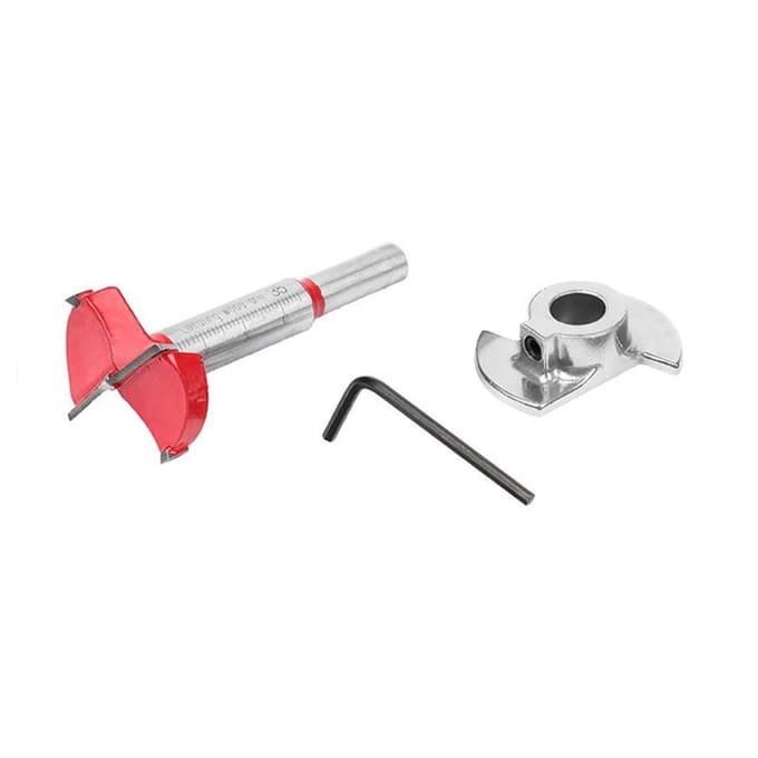 35mm Scharniergat Boor Aluminiumlegering Boorjig Positioneerder Bit voor Houtbewerking