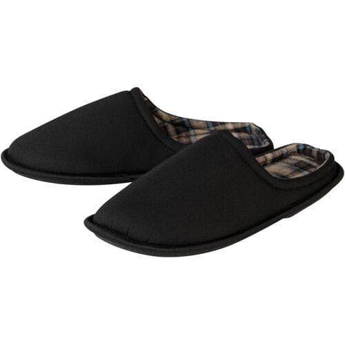 ESMARA MEN Heren pantoffels (Zwart, 40/41)