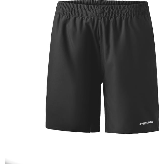 HEAD Club 9in Shorts Heren-Zwart