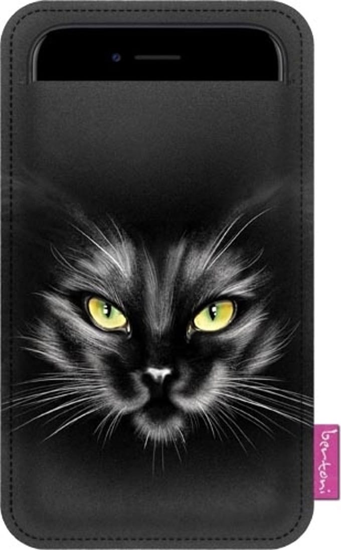 Bertoni - Hoesje voor mobiele telefoon - Nero design - Zwart