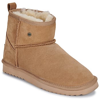 Warmbat Wallaby Suede Boot Dames Laarzen - Cognac