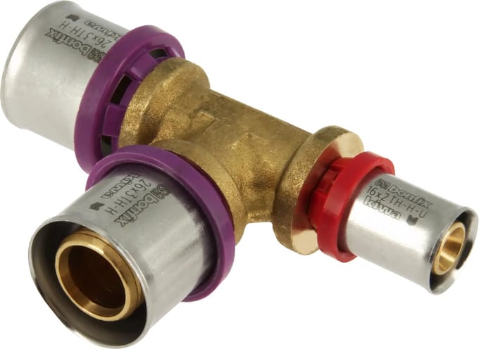 Bonfix Alu-pers T-stuk 26 x 26 x 16 mm 1st.