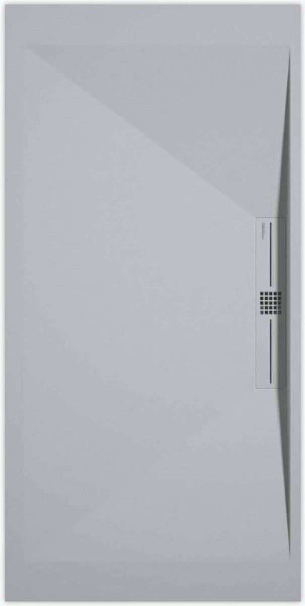 Sanifun douchebak Stone Side Gray 7035 Smooth 900 x 700 P