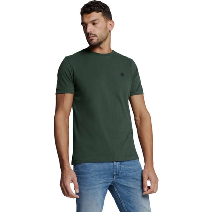 No Excess T-shirt Crewneck Peached Dark Steel Maat: XL | Basic T-Shirts Outlet | Heren | Groen