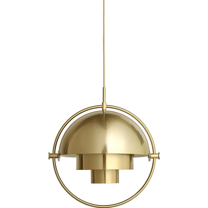 Gubi - Multi-Life hanglamp - messing - Ø 36 cm - brass - zilver