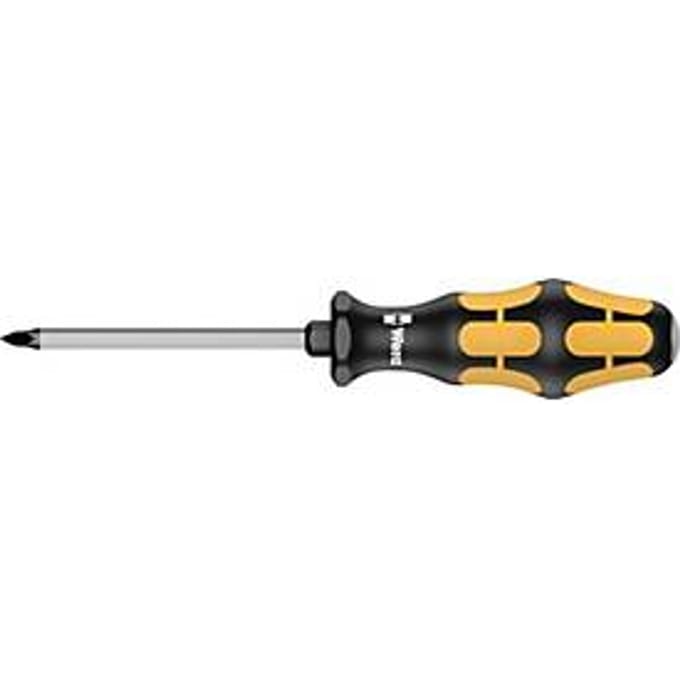 Wera 918 05017050001 Werkplaats Kruiskop schroevendraaier PZ 1 Koplengte: 80 mm DIN ISO 8764-PZ, DIN 5262