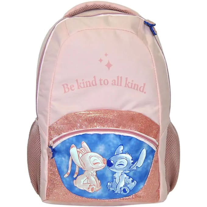 Disney Lilo & Stitch Premium Rugzak 42 CM - Backpack - Schooltas - Roze