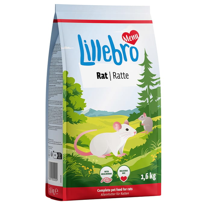 1.6kg Lillebro rattenvoer