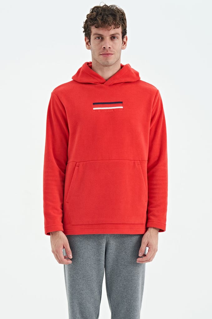 Heren Hoodie met Gedrukt Logo