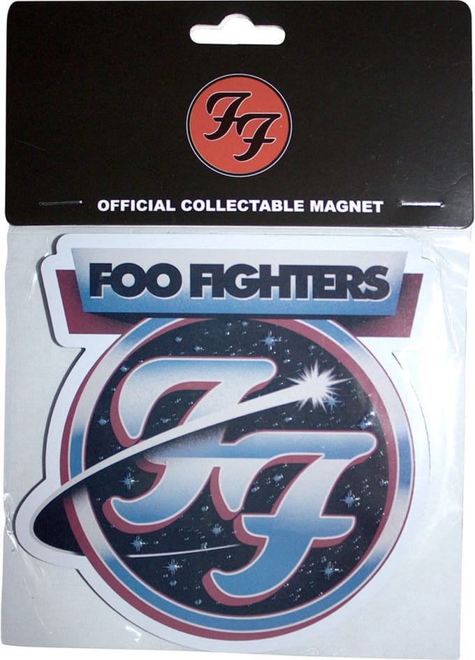 Foo Fighters - Comet Embossed Koelkastmagneet - Multicolours
