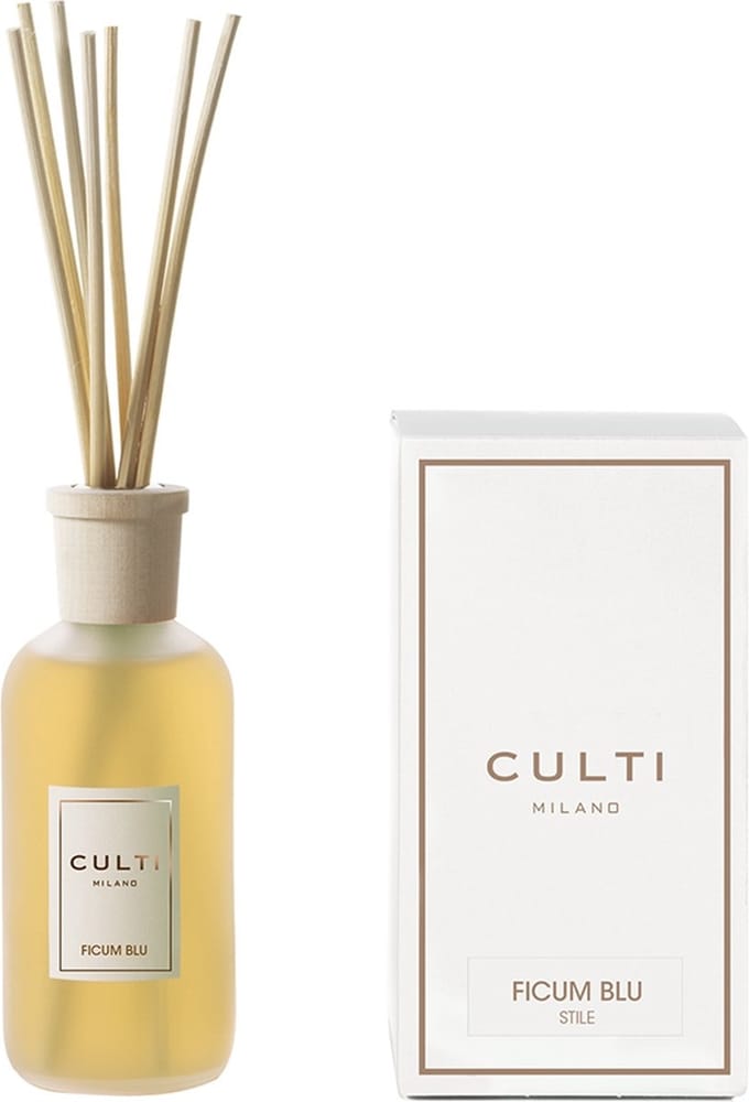 Culti Stile Classic Fiqum Geurstokjes Milano Classic Ficum Blu Diffuser 250ml