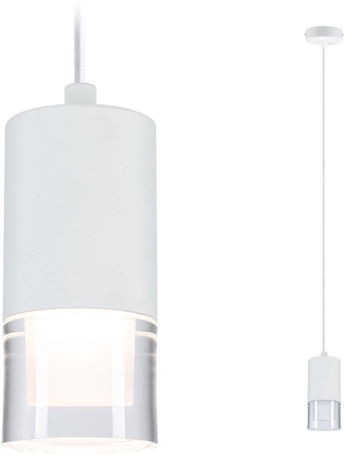 LED-hanglamp Kame 9W Helder, Wit mat