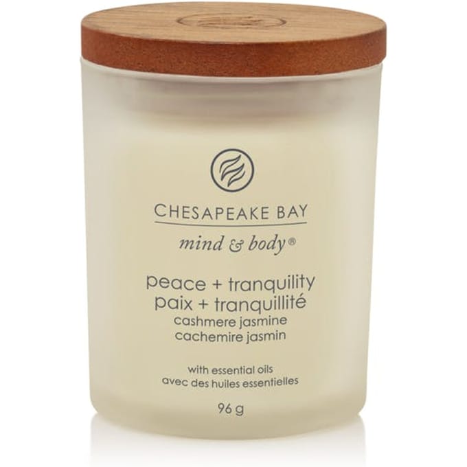 Chesapeake Bay Peace & Tranquility - Cashmere Jasmine Mini Candle