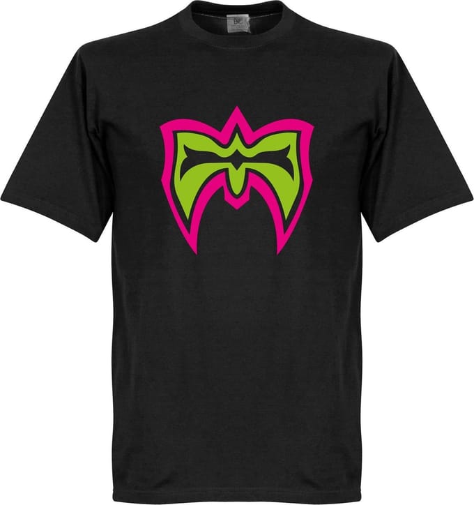 Ultimate Warrior Face Paint T-Shirt - Zwart - 3XL