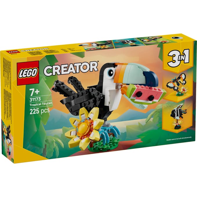 LEGO 31173 Creator 3in1 Wilde Dieren - Tropische Toekan Bouwsets