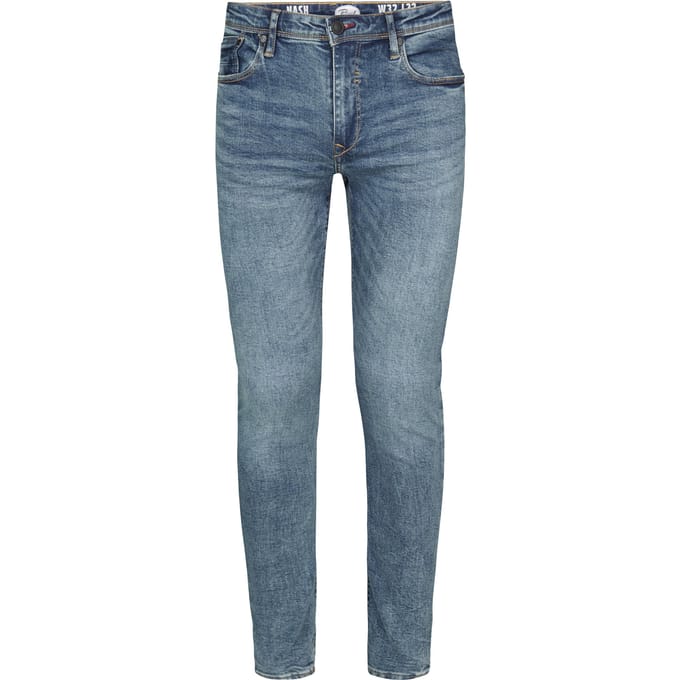 Petrol Industries - Heren Nash Narrow Fit Jeans  - Blauw
