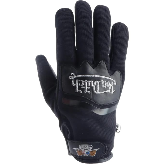 Motorhandschoenen winter stof en leer Von Dutch Hero