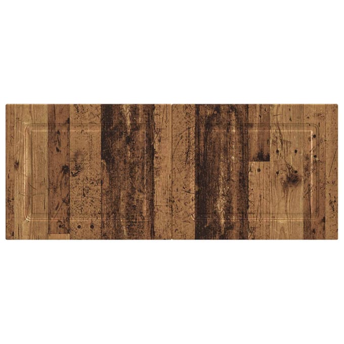 vidaXL - Wandgemonteerd - Hoofdbord - UTRECHT - Oud - hout - Bewerkt - hout