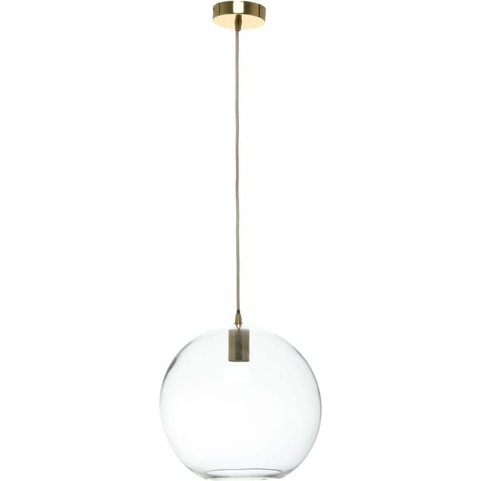 Glazen hanglamp Heike rond | Decorationable