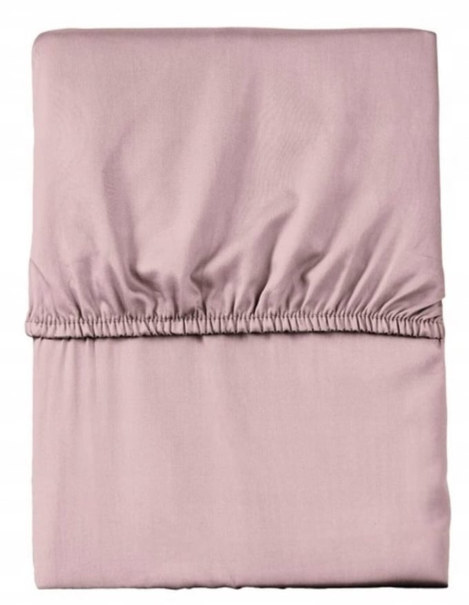 Hoeslaken 180x200 cm Roze - Zacht Microsatijn met Elastiek