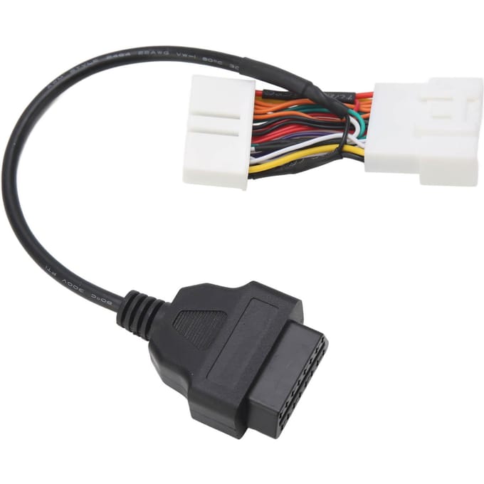 Câble Adaptateur Diviseur Connecteur OBD2 Remplacement pour Tesla Model 3 Y 2019‑2021 white