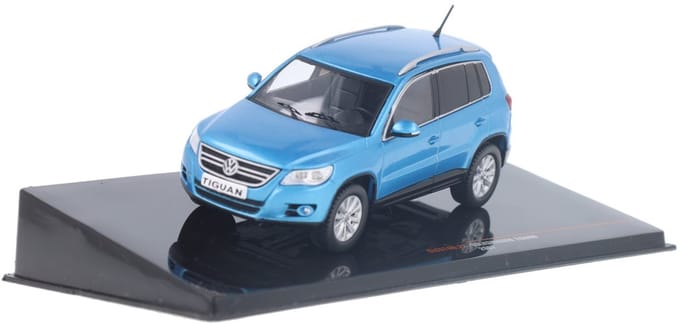 Volkswagen Tiguan 2007 Blauw - Model 1/43 - Ixo Models