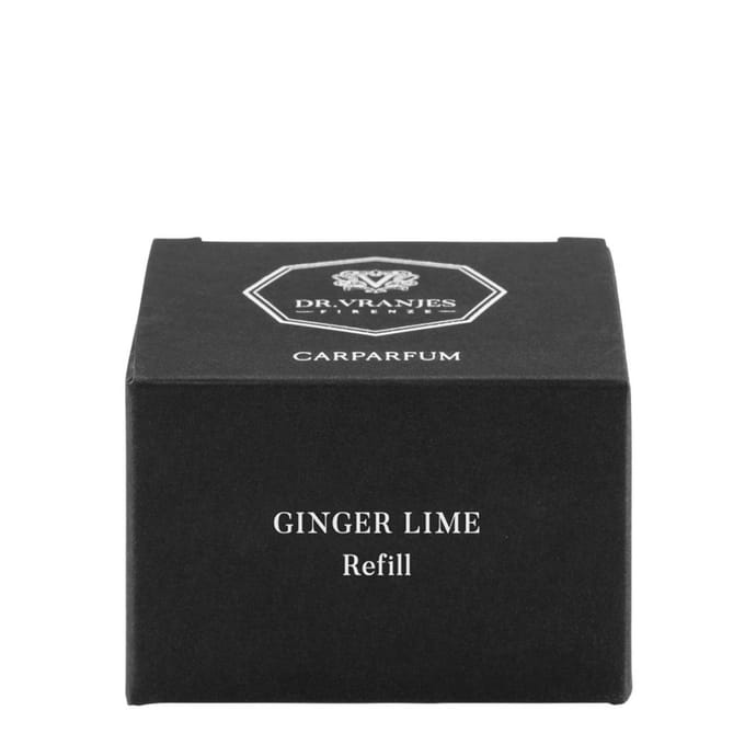 Dr. Vranjes Firenze, Gingembre Citron Vert, Recharge Désodorisant Voiture, 30 g