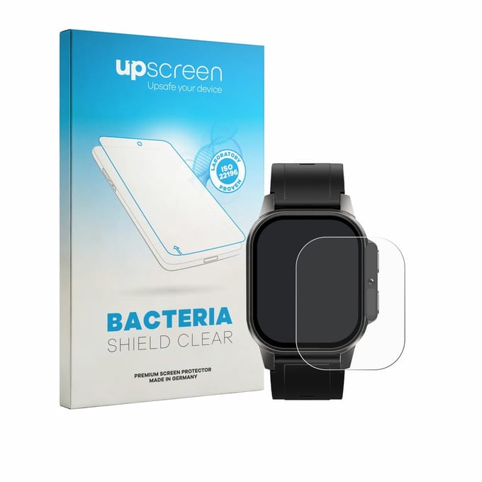upscreen - Screenprotector voor Domino Watch DM62 - Folie Beschermfolie transparant antibacterieel