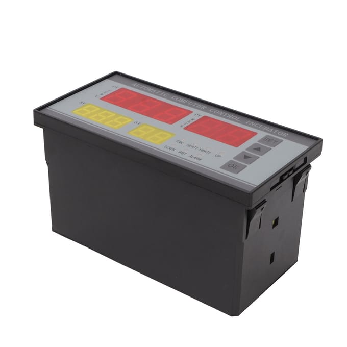 Broedmachine Temperatuur Vochtigheidsregelaar Professionele Automatische Uitkomstmachine Temperatuur gray
