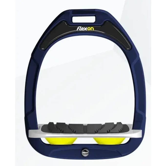 Ingelichte Grip Steigeren Marine/Grijs/Geel Flex-On Green Composite
