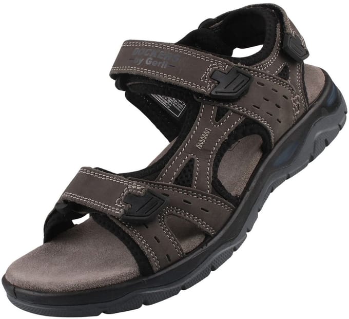 Dockers by Gerli herensandalen grijs