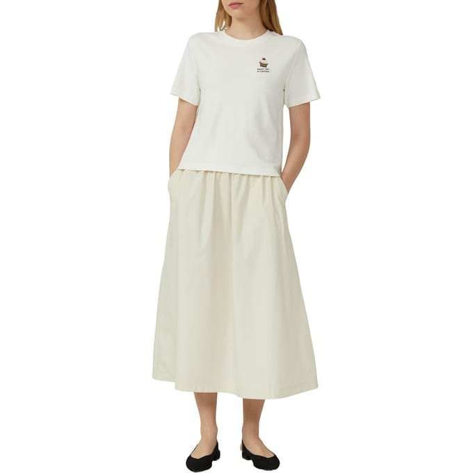 s.Oliver  Skirts Beige Größe: 46 | Midiröcke Outlet | Damen | Braun