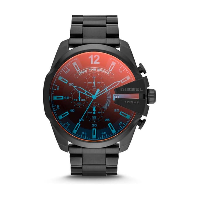 Outlet Special - Diesel Mega Chief DZ4318 Heren Horloge 52mm 10 ATM