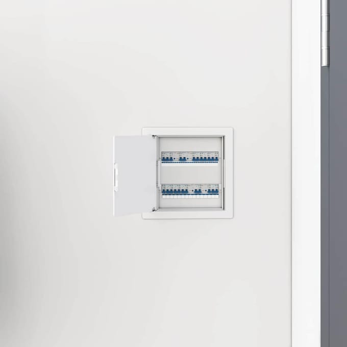 vidaXL - Toegangspanelen - 2 - st - Wit - 15 - x - 15 - cm - ABS - Kunststof