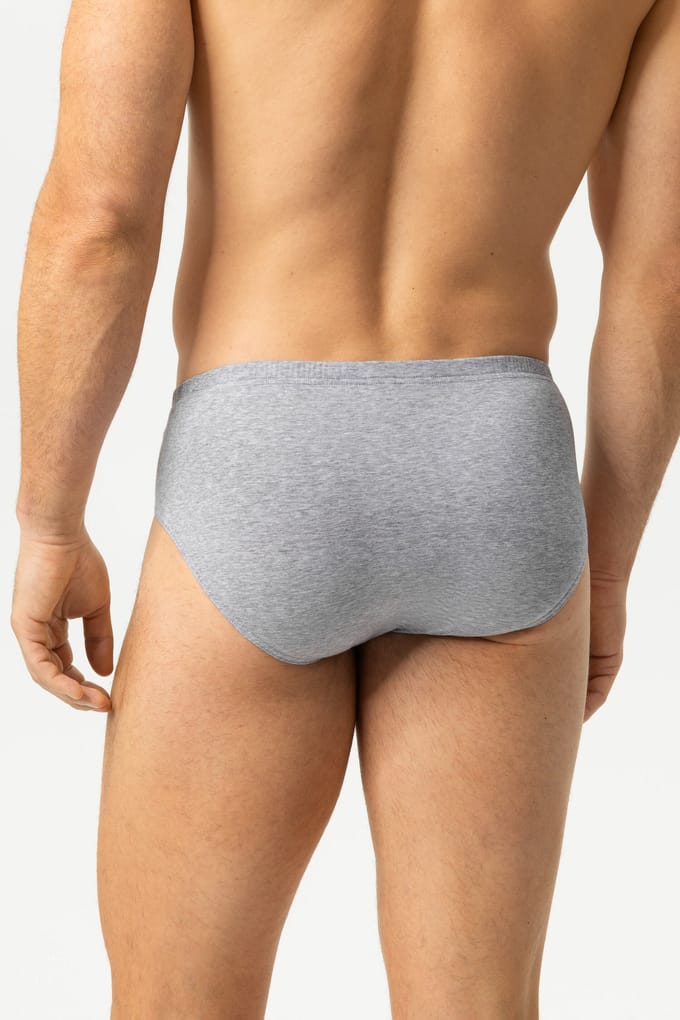 Minislip Serie Casual Cotton Light Grey Melange