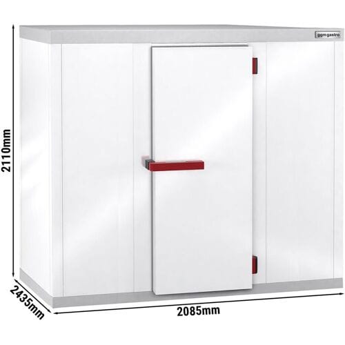 GGM Gastro Kühlzelle - 2080x2430mm - 8,54m³ Wit