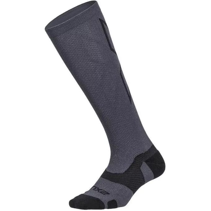 2xu Vectr Light Cushion 30- Lange Sokken 37 Cm Grijs EU 42-46 / 41-46 cm
