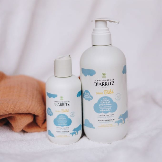 Laboratoires de Biarritz Bébé Gel Lavant Surgras Parfum Douceur 500 Douchegel