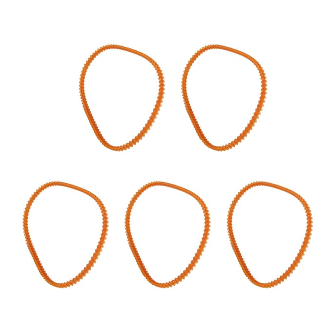 5 Stuks Naaimachine Riem Ouderwetse Huishoudelijke Elektrische Naaimachine Dubbeltands Riem Accessoires orange