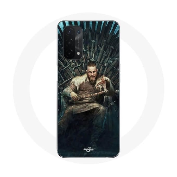 Coque - Maniacase - Oppo A54 5G - Souple - Noir - Vikings Game of Thrones