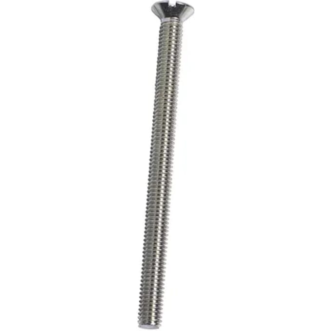 Wirquin Universele Schroef Staal Verzonken Kop - 6x80mm - 1 Stuks