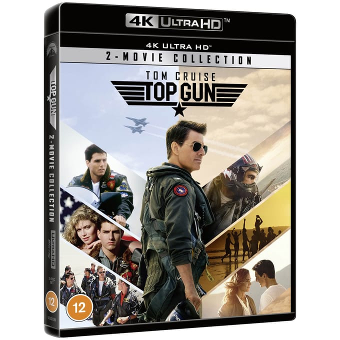 Top Gun & Top Gun - Maverick - double pack 4K [Blu-ray] [Region A & B & C]