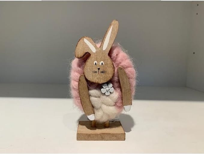 Konijn Cartrice S in roze
