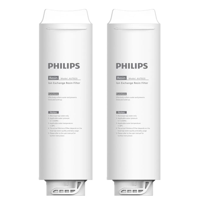 Philips AUT820/10 Ersatzfilter Resin-Filter, 2-Pack