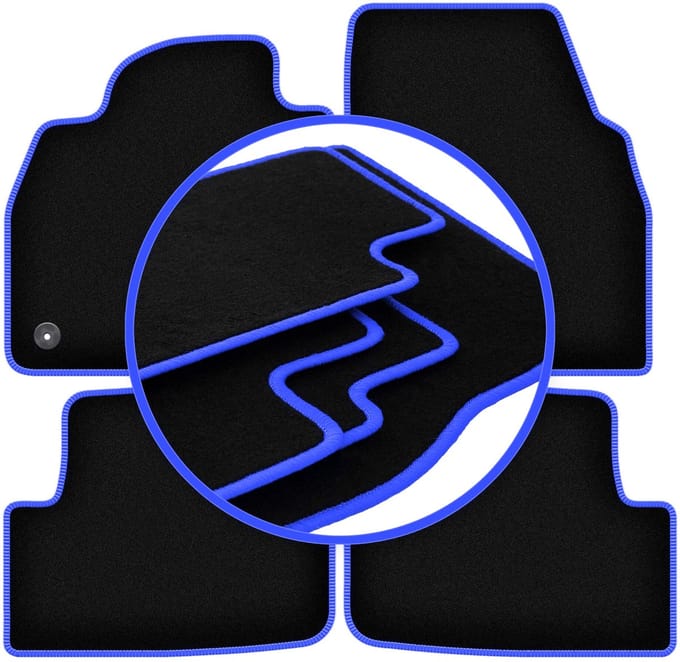 CARLUX-BLUE automatten voor: Seat Ibiza V hatchback (2017-)